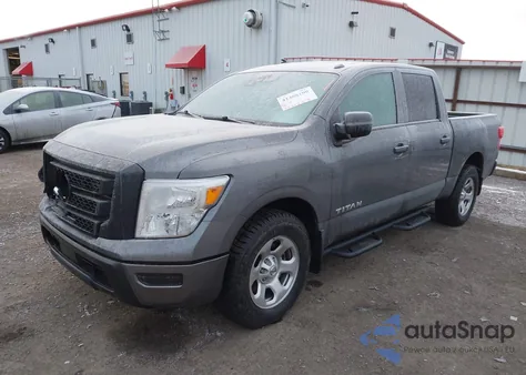 2021 Nissan Titan S z USA, uszkodzony, nr VIN 1N6AA1EE4MN532160